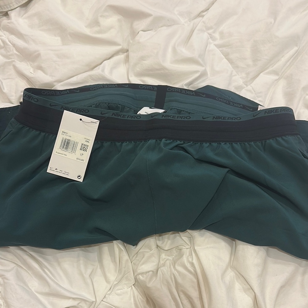 Nike Pro Green Shorts